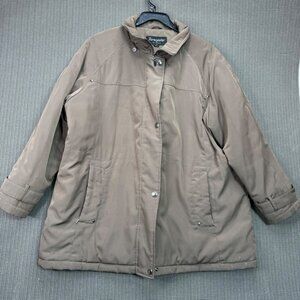Forecaster Of Boston Womens Size 1xTaupe Insulated Coat